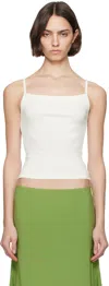 Gil Rodriguez Off-white Lapointe Tank Camisole