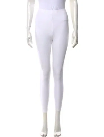 Pre-owned Gil Rodriguez Skinny Leg Pants In White