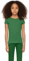 Gil Rodriguez Ssense Exclusive Kids Green Bellevue T-shirt In Emerald