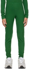 Gil Rodriguez Ssense Exclusive Kids Green Benton Leggings In Emerald