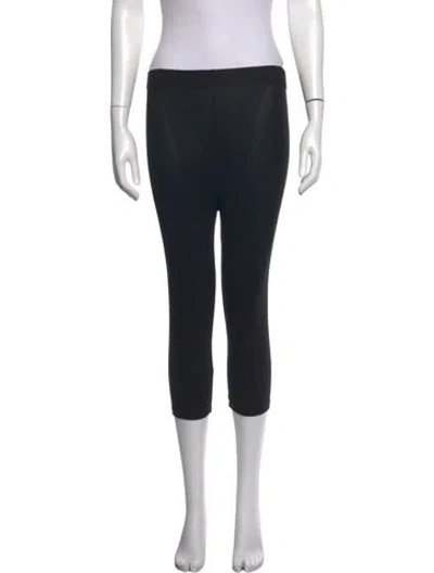 Pre-owned Gil Rodriguez Straight Leg Pants In Black