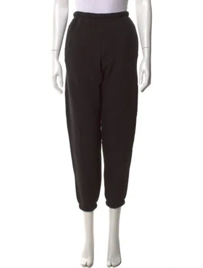 Pre-owned Gil Rodriguez Straight Leg Pants In Black
