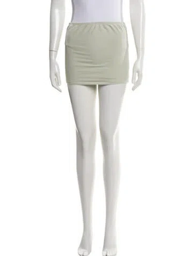 Pre-owned Gil Rodriguez Strapless Crop Top In Green