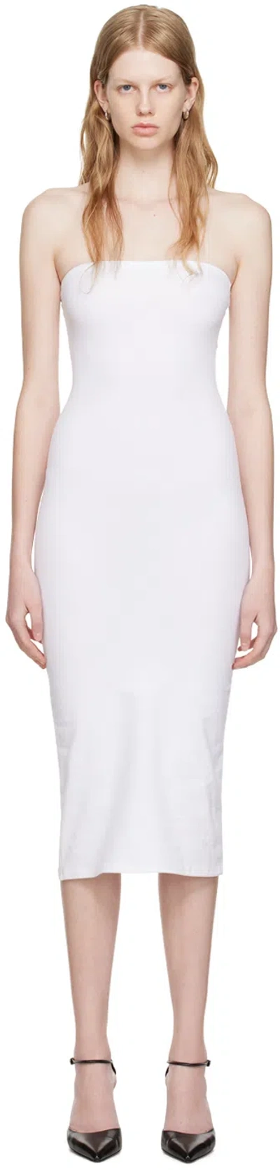 Gil Rodriguez White 'the Tube' Midi Dress
