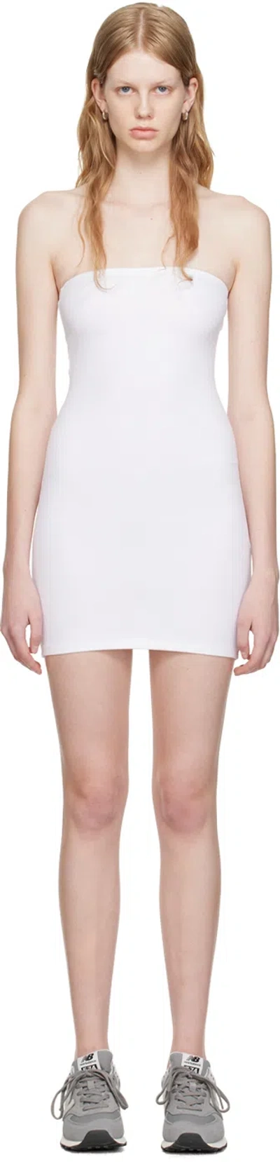 Gil Rodriguez White 'the Tube' Minidress