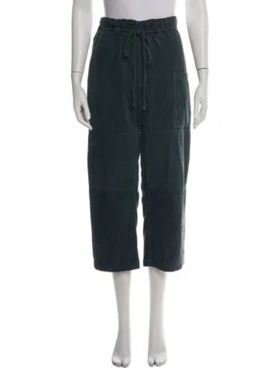 Pre-owned Gil Rodriguez Wide Leg Pants In Green