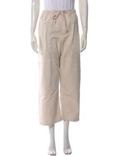 Pre-owned Gil Rodriguez Wide Leg Pants In Neutral
