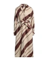 Gil Santucci Woman Coat Beige Size 2 Polyester In Beige