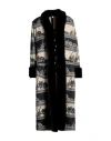 Gil Santucci Woman Coat Beige Size 2 Polyester In Beige