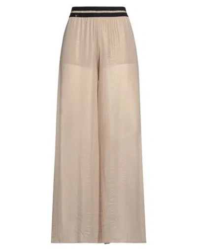 Gil Santucci Woman Pants Camel Size 10 Polyester In Beige