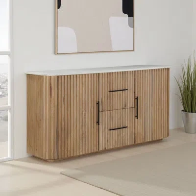 Gild Design House Ashton 63" Side Board In Brown