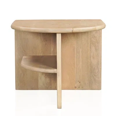 Gild Design House Evelyn End Table In Brown