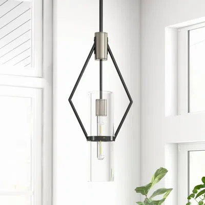 Gild Eliana Everly Single Light Pendant In Chrome