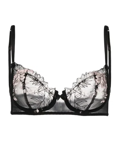Gilda & Pearl Jardin De La Lune Bra In Black
