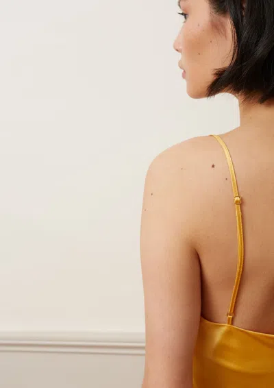 Gilda & Pearl Secret Garden Camisole In Yellow