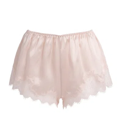 Gilda & Pearl Silk In Dreams Short In Pink