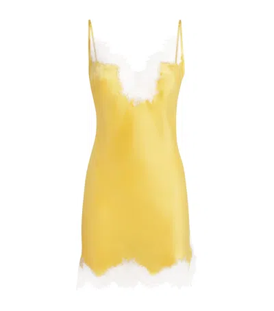 Gilda & Pearl Silk Secret Garden Night Dress In Multi