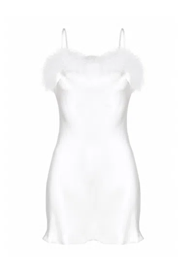 Gilda & Pearl Taylor Short Slip Ivory In White