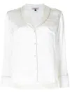 Gilda & Pearl Backstage Pajama Set In White