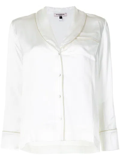 Gilda & Pearl Backstage Pajama Set In White