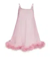 Gilda & Pearl Diana Babydoll Dress In Pink