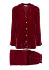 Gilda & Pearl Frankly My Dear Velvet Pyjamas
