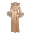 GILDA & PEARL SILK STARRING ROLE LONG ROBE