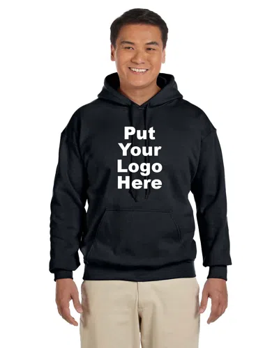 Pre-owned Gildan 24 Custom Screen Printed Personalized Pull Over Hoodies,  Fast Service In Multicolor
