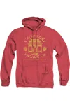 Gildan A Christmas Story Chop Suey Palace Co Adult Heather Hoodie / Hooded Sweatshirt In Red