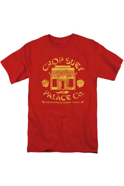 Gildan A Christmas Story Chop Suey Palace Co Short Sleeve Adult Tee / T-shirt In Red