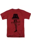 Gildan A Christmas Story Fragile Short Sleeve Adult Tee / T-shirt In Red