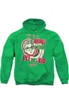 Gildan A Christmas Story Youll Shoot Your Eye Out Adult Pull Over Hoodie / Hooded Sweatshirt In Green