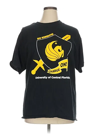 Pre-owned Gildan Active T-shirt In Black