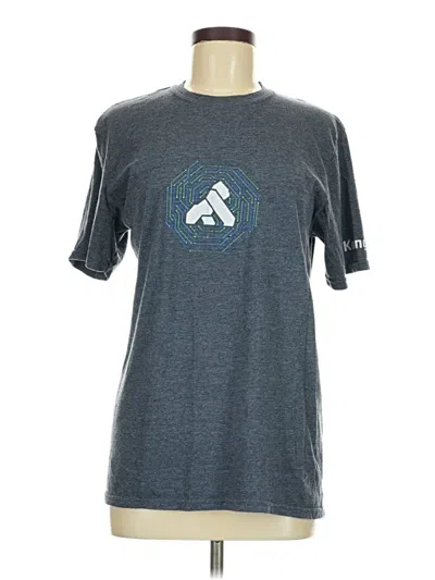 Pre-owned Gildan Active T-shirt In Gray