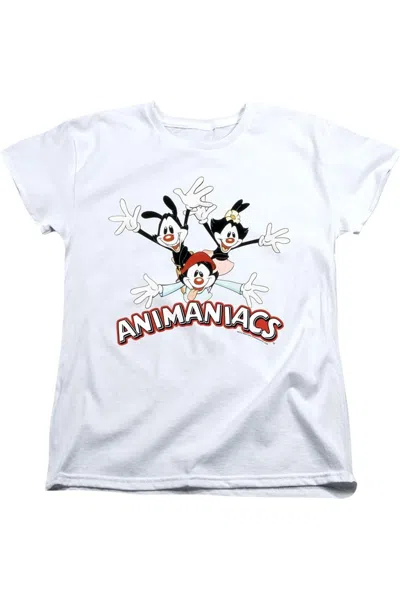 Gildan Animaniacs Animaniacs Trio Short Sleeve Women´s Tee / T-shirt In White