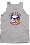 Gildan Animaniacs Slappy And Skippy Squirrel Adult Tank Top In Multi
