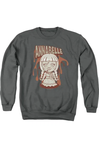 Gildan Annabelle Annabelle Illustration Adult Crewneck Sweatshirt In Pink