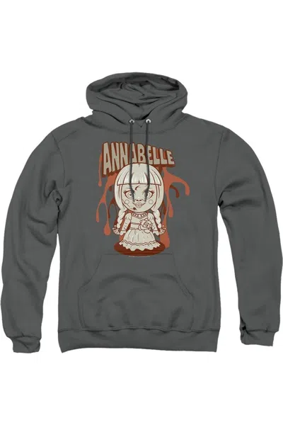 Gildan Annabelle Annabelle Illustration Adult Pull Over Hoodie / Hooded Sweatshirt In Pink