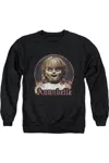 Gildan Annabelle Annabelle Portrait Adult Crewneck Sweatshirt In Black