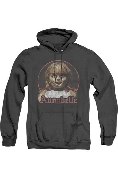 Gildan Annabelle Annabelle Portrait Adult Heather Hoodie / Hooded Sweatshirt In Black
