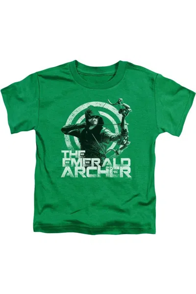 Gildan Kids' Arrow Archer Short Sleeve Youth Tee / T-shirt In Green