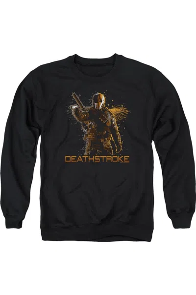 Gildan Arrow Deathstroke Adult Crewneck Sweatshirt In Black
