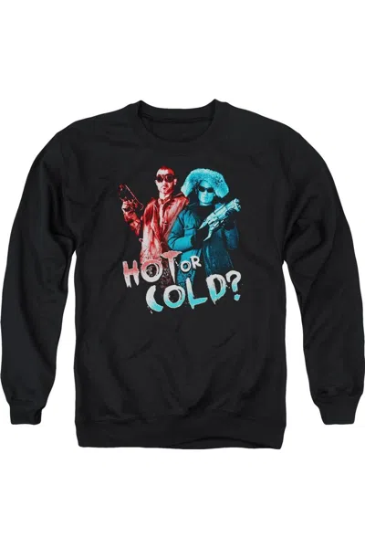 Gildan Arrow Hot Or Cold Adult Crewneck Sweatshirt In Black