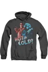 Gildan Arrow Hot Or Cold Adult Heather Hoodie / Hooded Sweatshirt In Black