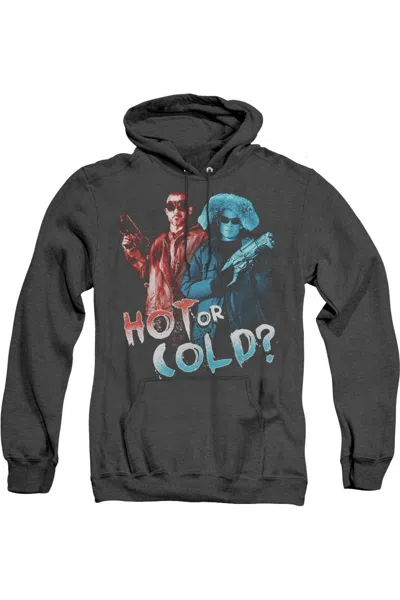 Gildan Arrow Hot Or Cold Adult Heather Hoodie / Hooded Sweatshirt In Black