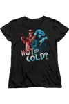 Gildan Arrow Hot Or Cold Short Sleeve Women´s Tee / T-shirt In Black