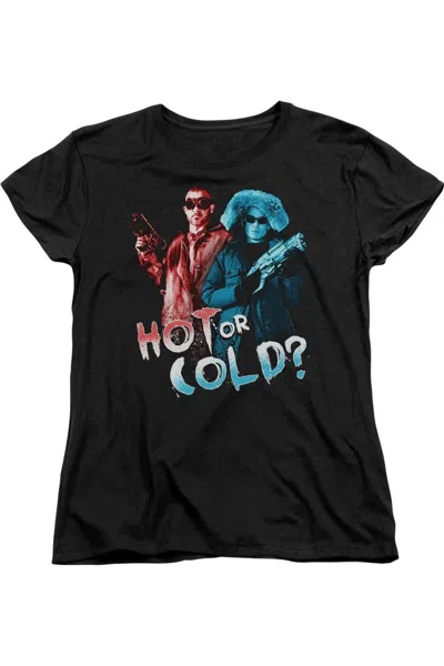 Gildan Arrow Hot Or Cold Short Sleeve Women´s Tee / T-shirt In Black