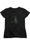 Gildan Arrow In The Shadows Short Sleeve Womens Tee / T-shirt In Black