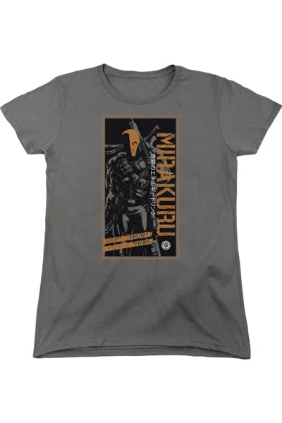 Gildan Arrow Mirakura Energy Drink Short Sleeve Women´s Tee / T-shirt In Gray