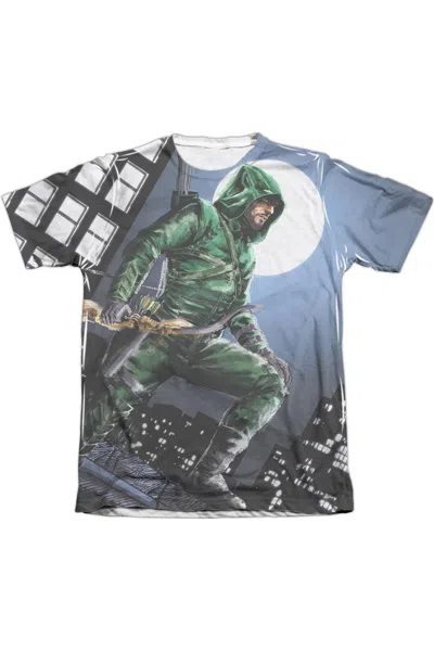Gildan Arrow Night Watch Adult Poly/cotton Short Sleeve Tee / T-shirt In White